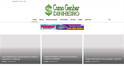 Desktop Screenshot of comoganhardinheiro.com.br